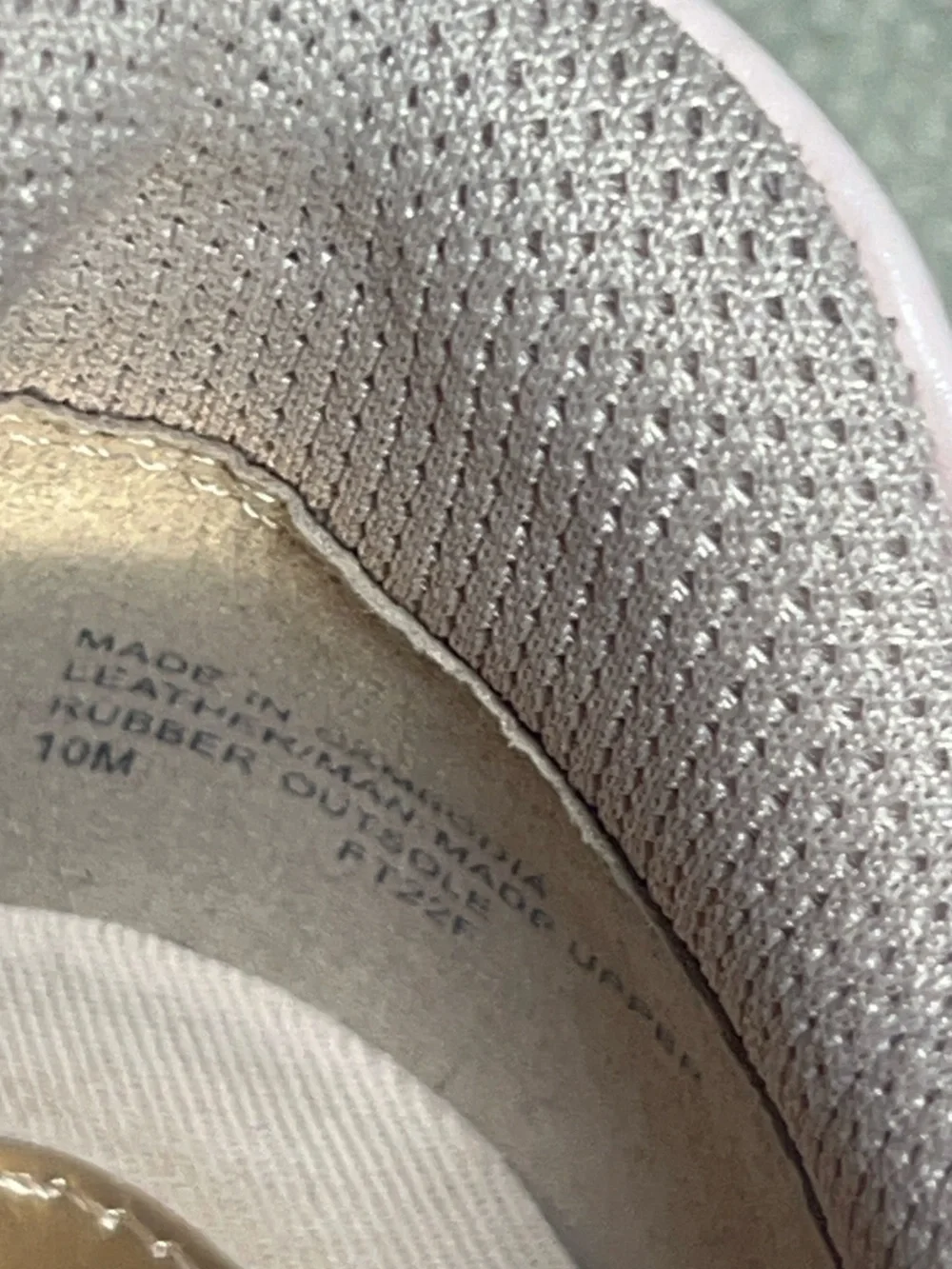 Michael Kors Blush Taupe Mixed-Material Logo Sneakers